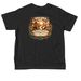 Toddler Shirt/Sweatshirt, a Black Toddler Tee (back-view)