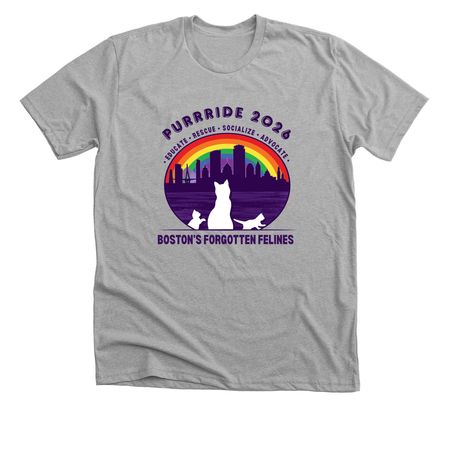 Purrride 2026, a Athletic Heather Premium Unisex Tee
