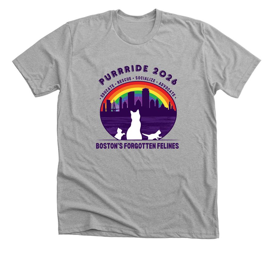 Purrride 2026, a Athletic Heather Premium Unisex Tee