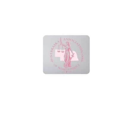 NAWP Mousepad (Pink), a White Full Color Mouse Pad