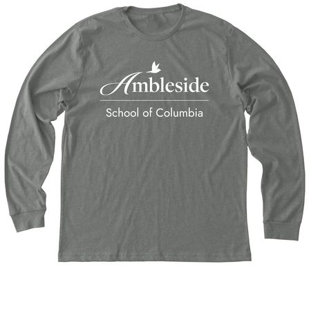 Classic Ambleside Columbia Logo, a Deep Heather Premium Long Sleeve Tee