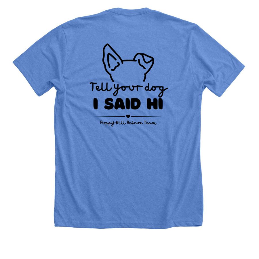 PMRT Fundraising&nbsp;, a Heather Columbia Blue Premium Unisex Tee