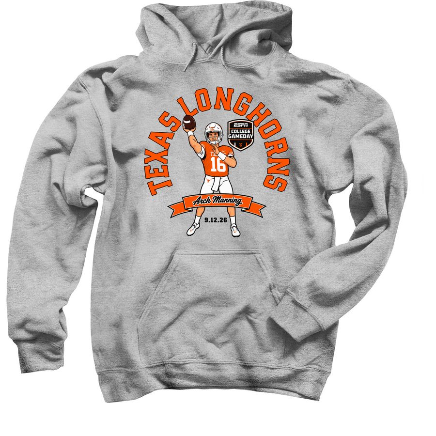 2026 ESPN College Gameday Week 2 Spotlight Cr, a Sport Grey Pullover Hoodie