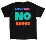 MABBR PRIDE, a Black Classic Unisex Tee (back-view)