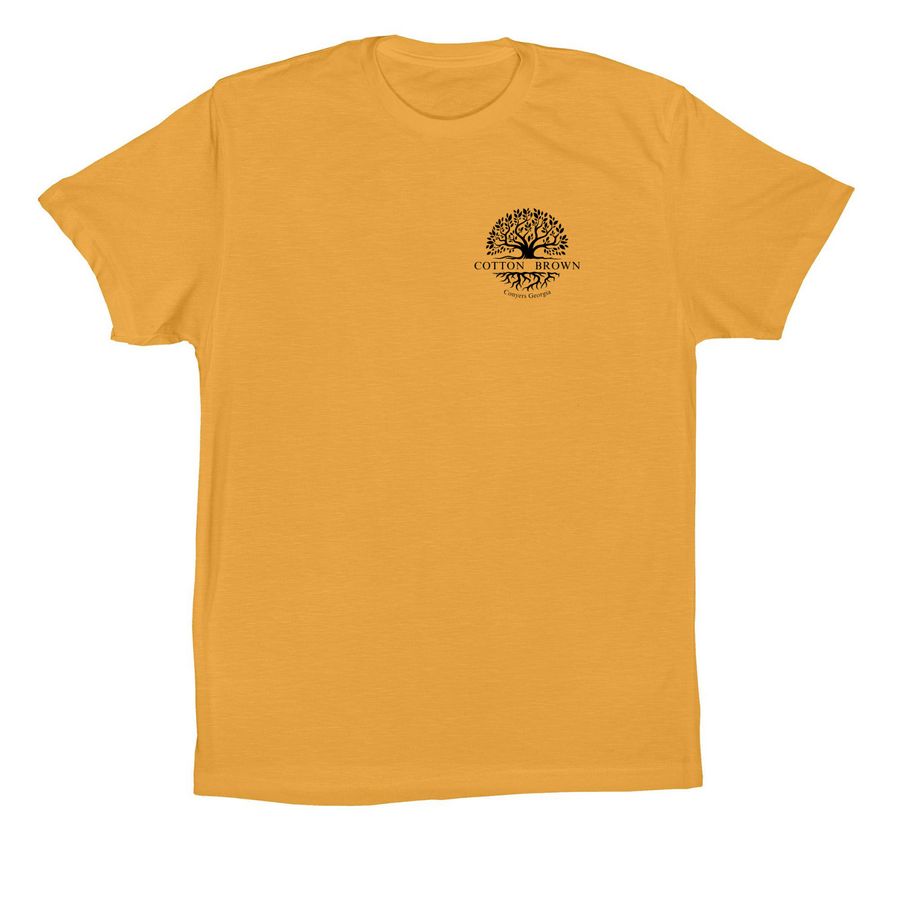 Cotton-Brown Family Reunion, a Mustard Premium Cotton Tee