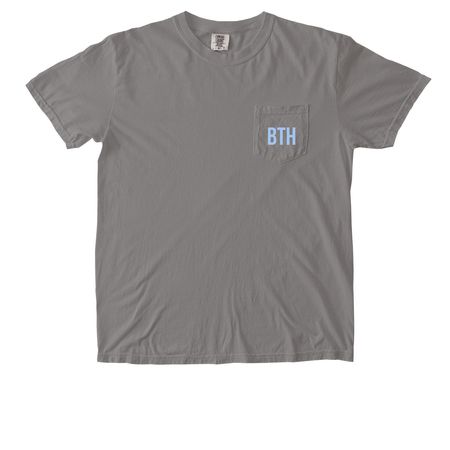Life is Hard - Raise Cattle, a Grey Comfort Colors Pocket Tee