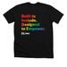 Built to Include - NMI Pride, a Solid Black Blend Premium Unisex Tee
