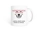 Warrio Dog Mug, a White Coffee Mug