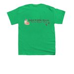 Keep Wildlife Wild, a Irish Green Youth Unisex Tee (back-view)