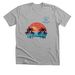 Sunset, a Athletic Heather Premium Unisex Tee