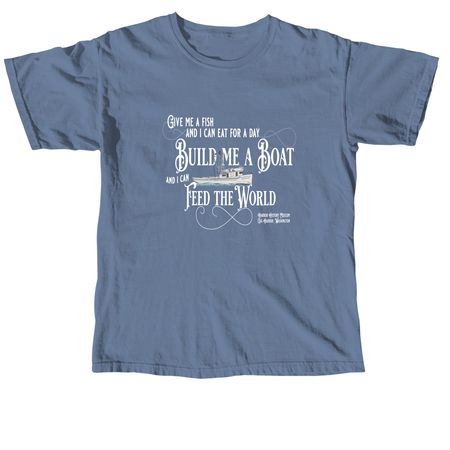 Celebrate the Fleet, a Blue Jean Comfort Colors Unisex Tee