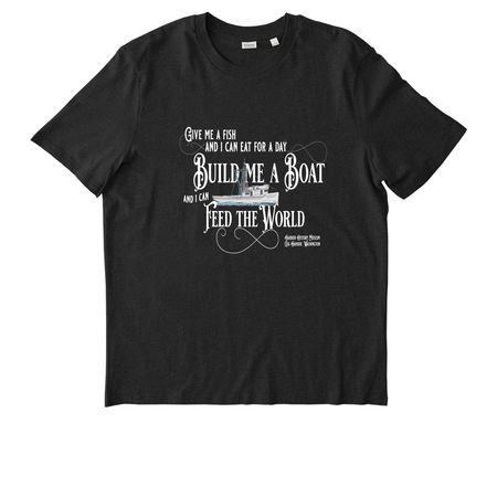 Celebrate the Fleet, a Dark Heather Grey Stanley/Stella Unisex Creator 2.0 Tee