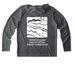 PRLT Sun Hoodie, a Dark Smoke Grey UV Performance Long Sleeve Hoodie (back-view)