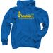 Franklin Elementary PTA Spirit Gear, a Royal Blue Pullover Hoodie