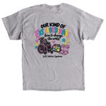 Our kind of Extraordinary.&nbsp;, a Sport Grey Classic Unisex Tee (back-view)