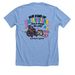 Our kind of Extraordinary.&nbsp;, a Heather Carolina Blue Premium Unisex Tee (back-view)