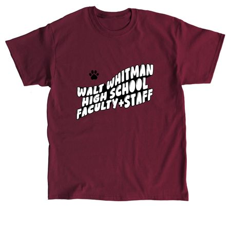 Whitman Whimsy, a Maroon Classic Unisex Tee