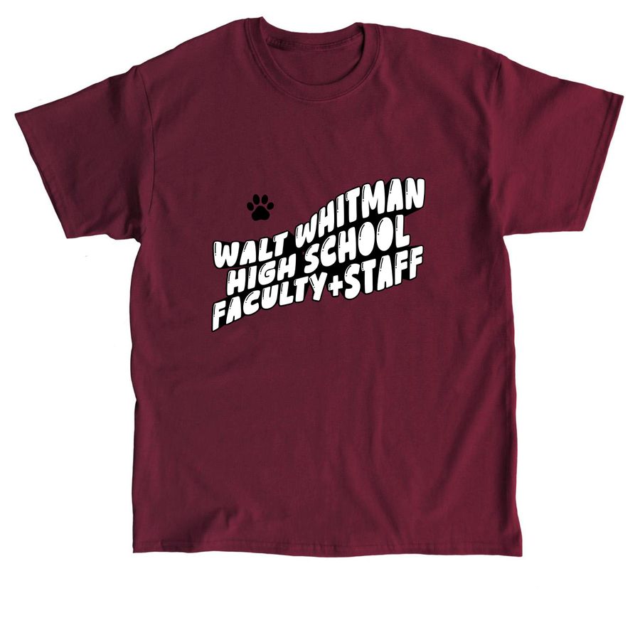 Whitman Whimsy, a Maroon Classic Unisex Tee