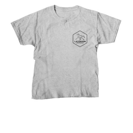 Latokhin Dressage, a Sport Grey Youth Unisex Tee