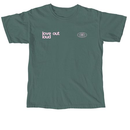 Mental Health Awareness Month - Blush, a Blue Spruce Comfort Colors Unisex Tee