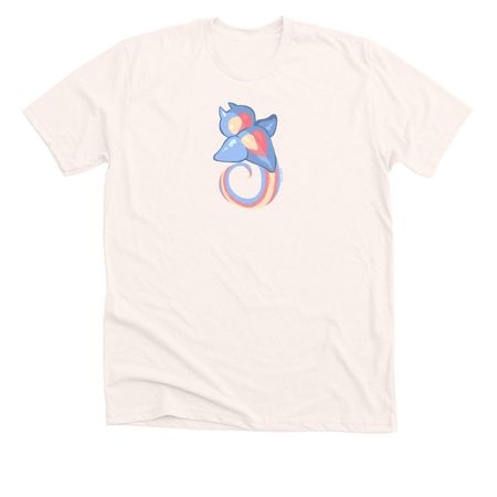 Shooting Sea Angel, a Heather Natural Premium Unisex Tee