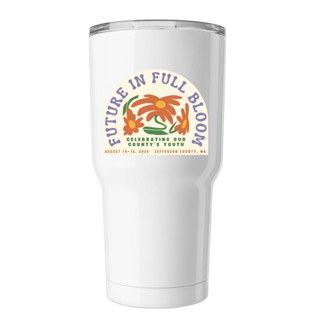 2026 Jefferson County Fair&nbsp;, a White Insulated Tumbler