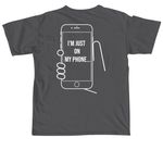I'm not CRAZY, a Pepper Comfort Colors Unisex Tee (back-view)