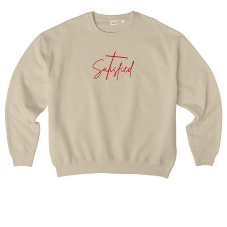 Women's Conference - Thirst No More Tan, a Desert Dust Stanley/Stella Ledger Dry Crewneck Sweatshirt