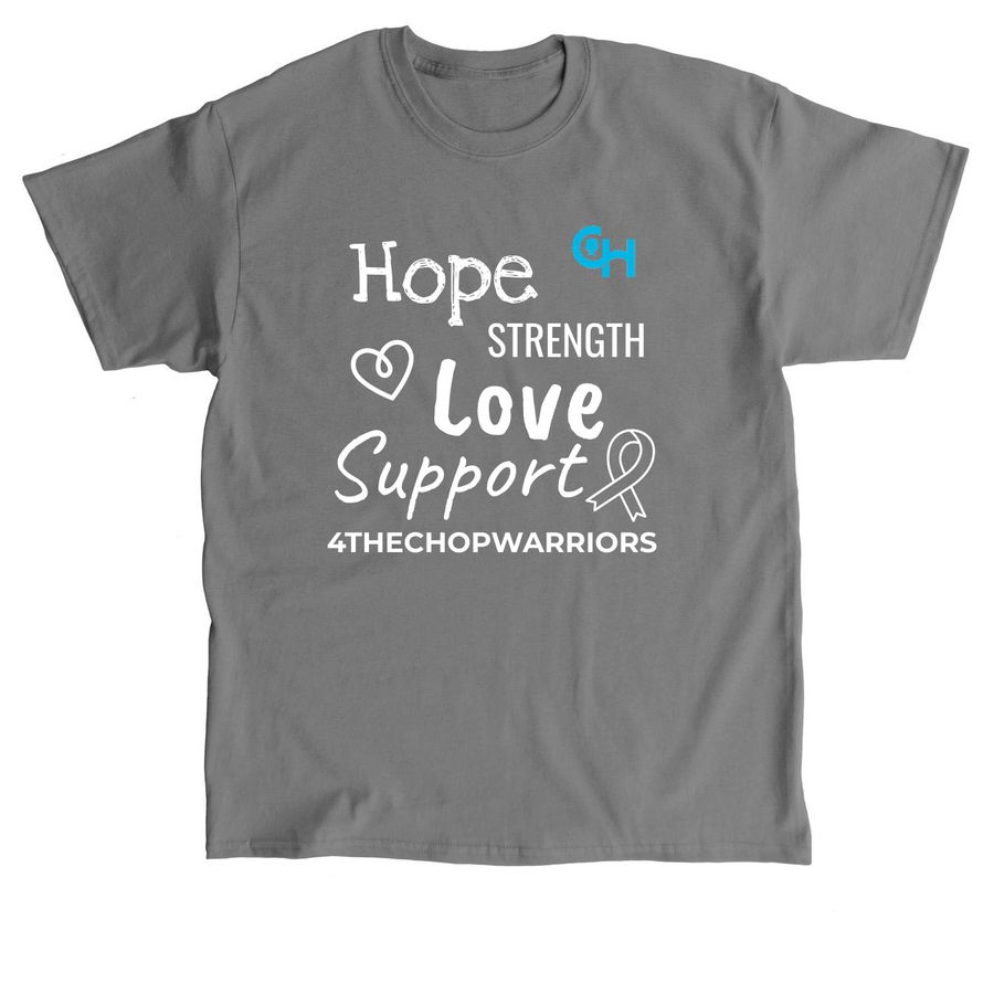 4THECHOPWARRIORS, a Charcoal Classic Unisex Tee