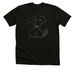 Scribble Dog, a Black Heather Premium Unisex Tee