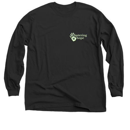 Fostering Hope - Dark, a Black Classic Long Sleeve Tee