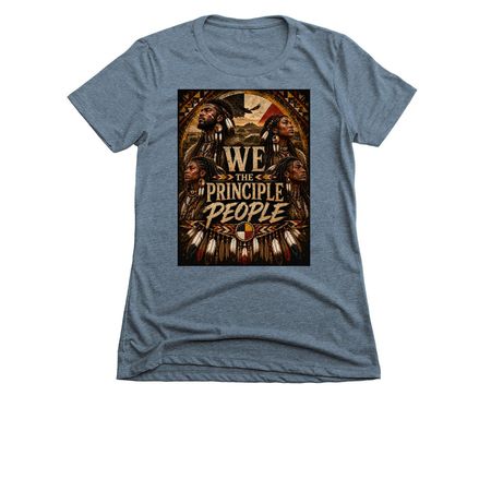 We The Principle People, a Indigo Women's Slim Fit Tee