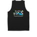 San Diego&nbsp;, a Black Unisex Performance Tank