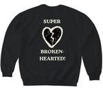 guilty man - limited merch drop, a Black Softstyle Crewneck Sweatshirt (back-view)