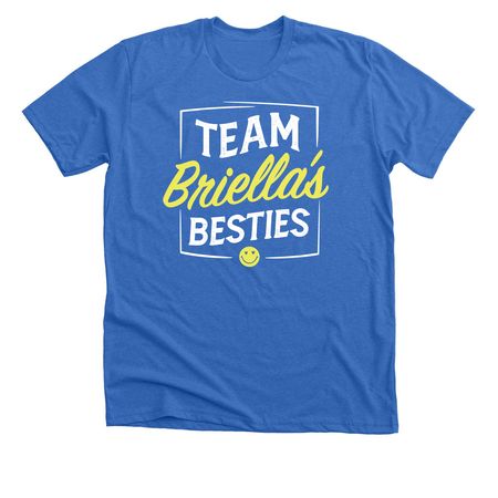 I'm a Bestie, a Heather True Royal Premium Unisex Tee