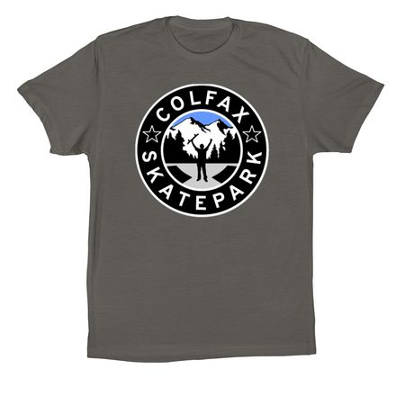 Colfax Skatepark, a Asphalt Premium Cotton Tee