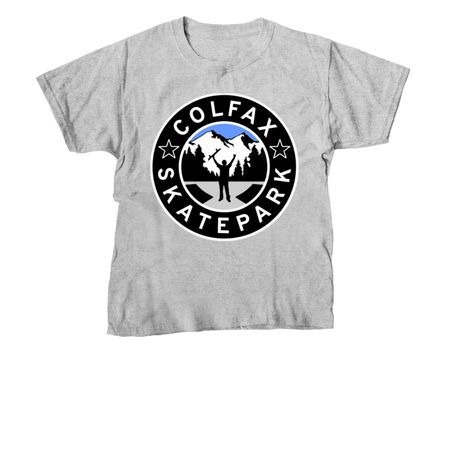 Colfax Skatepark, a Sport Grey Youth Unisex Tee