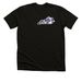 LYSM Black Top Series, a Solid Black Blend Premium Unisex Tee