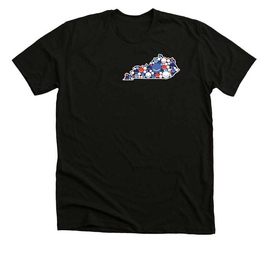 LYSM Black Top Series, a Solid Black Blend Premium Unisex Tee