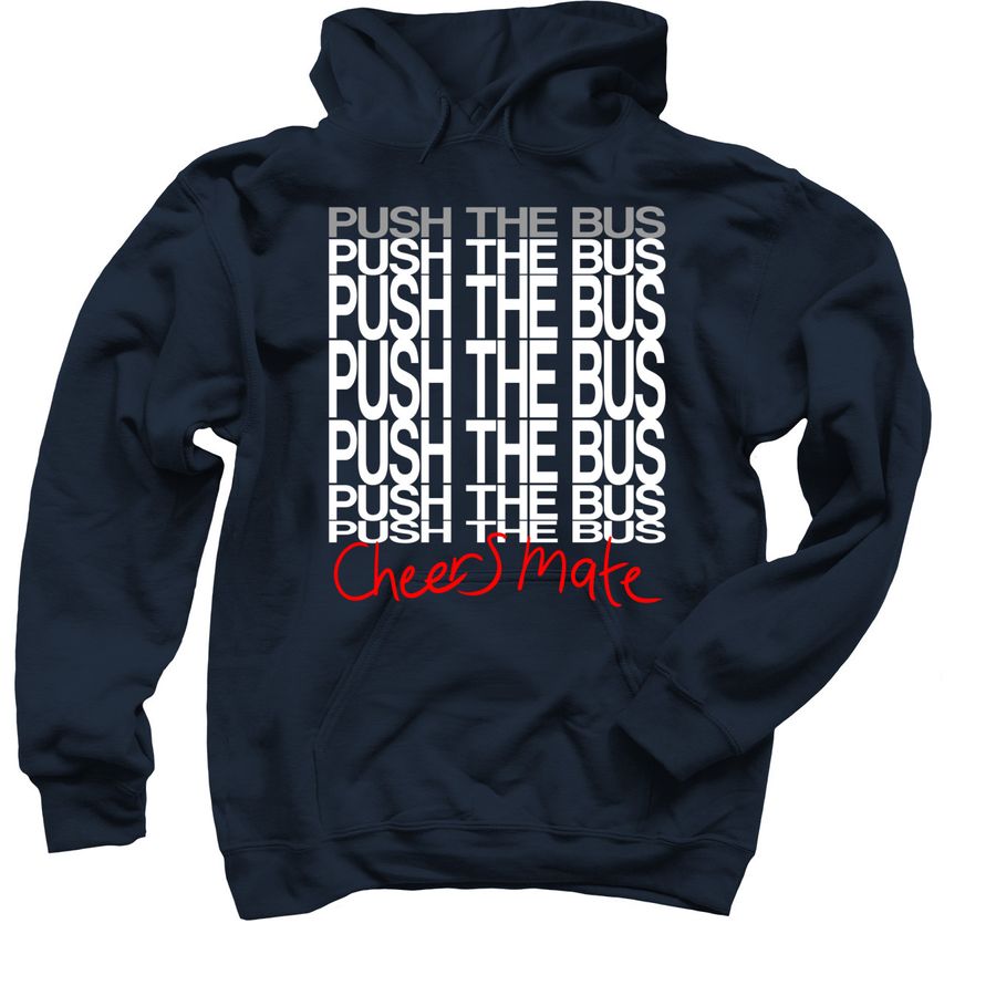 PUSHING BLACK Home for The Holidays Unisex Pullover Hoodie