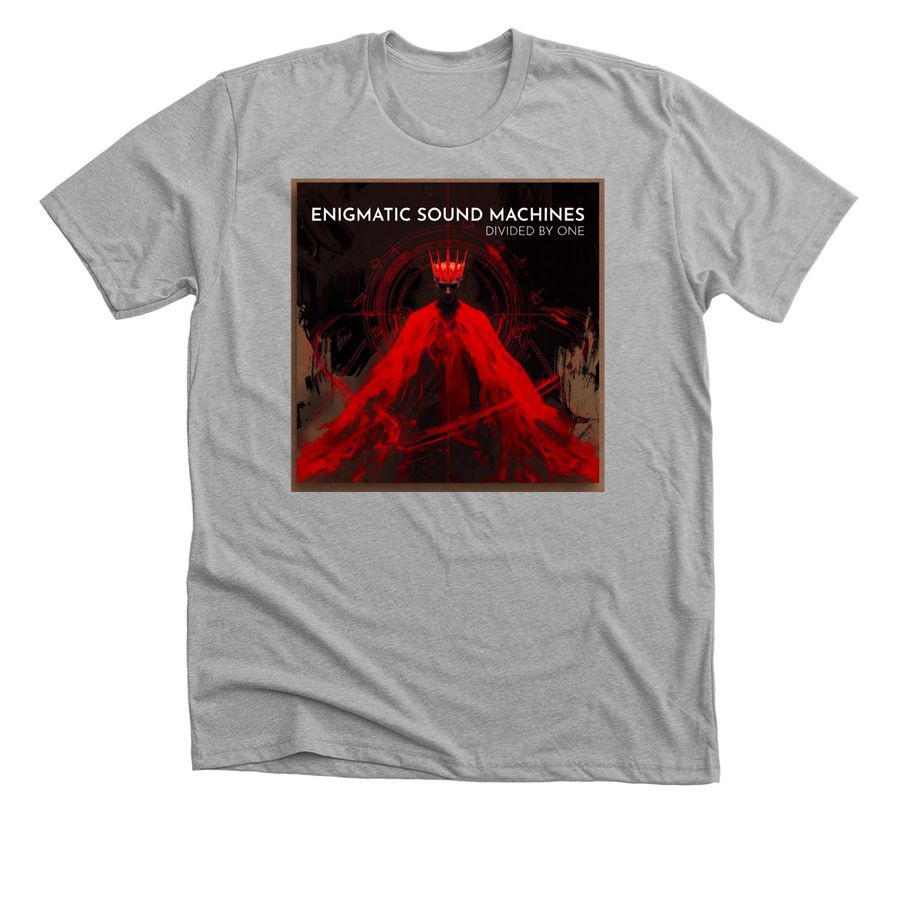 ESM DIVIDED BY ONE, a Athletic Heather Premium Unisex Tee