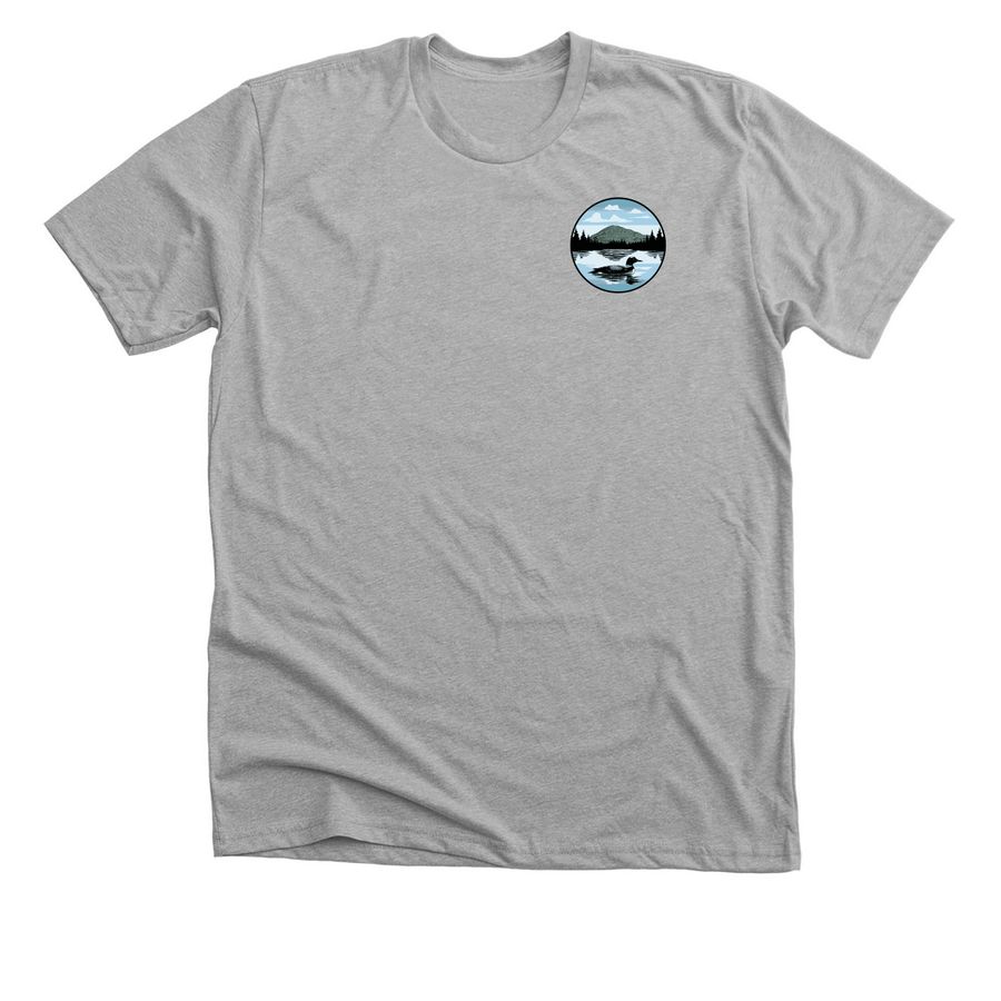 Mirror Lake Merchandise, a Athletic Heather Premium Unisex Tee