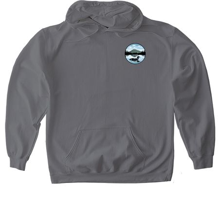 Mirror Lake Merchandise, a Charcoal Gildan Softstyle Pullover Hoodie