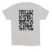 Sober is Sexy Artist Edition N.A, a Solid Athletic Grey Premium Cotton Tee (back-view)
