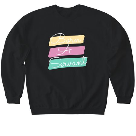Authenticity Br@nd, a Black Softstyle Crewneck Sweatshirt