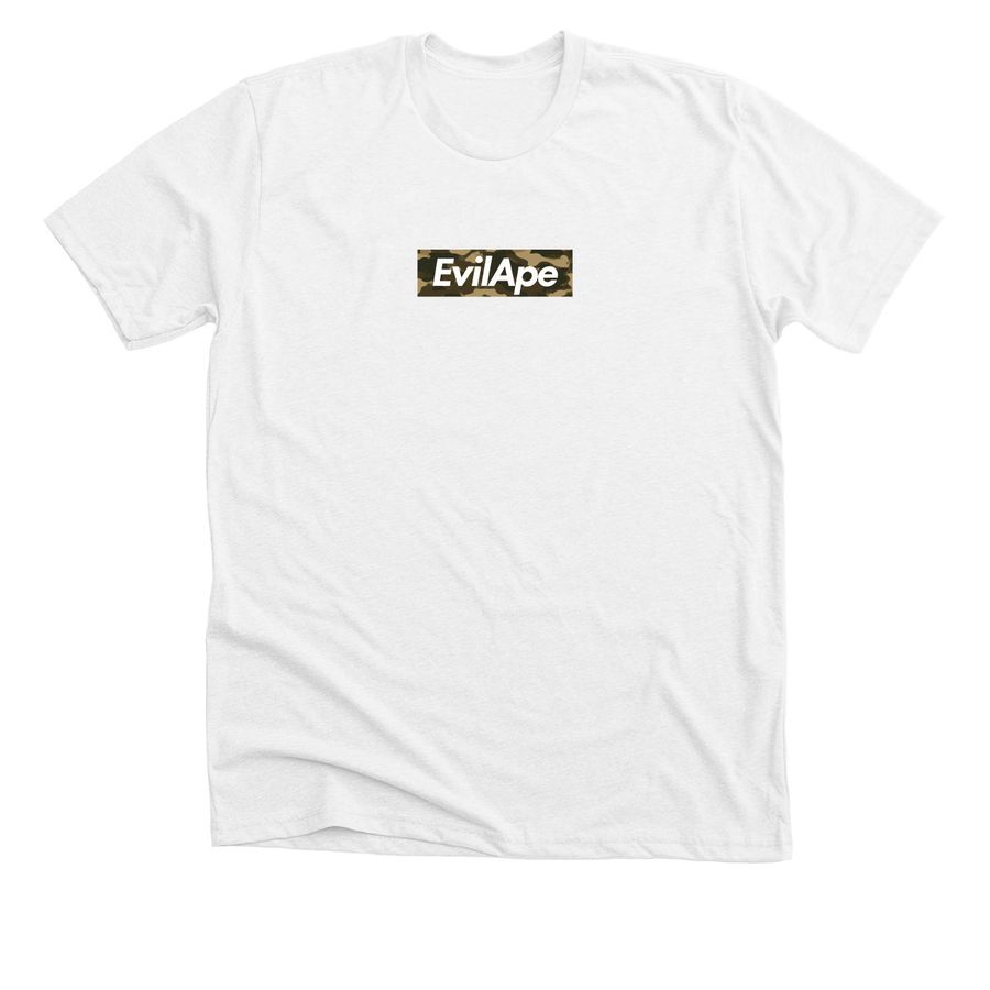Evil$APE&nbsp;, a Solid White Blend Premium Unisex Tee