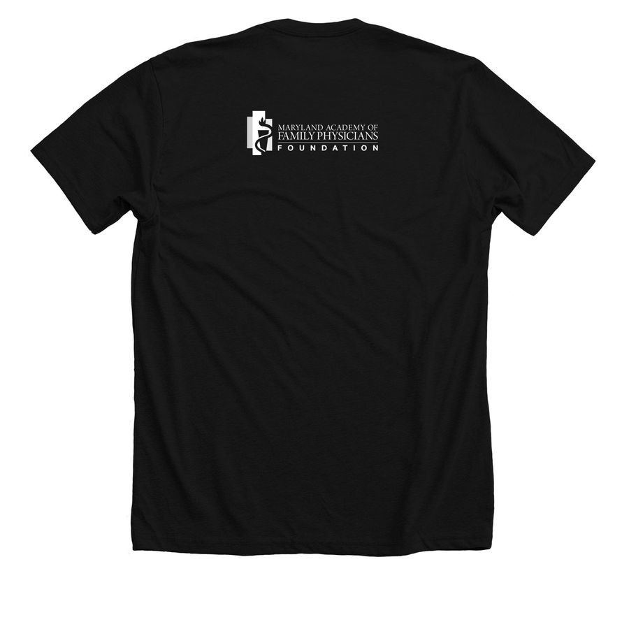 Proud to be a FP Gear (white logo), a Solid Black Blend Premium Unisex Tee (back-view)