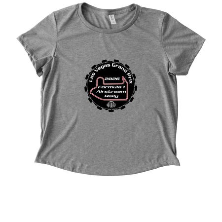 LVGP Rally, a Aluminum Grey Allmade Eco Triblend Women?s Scoop Neck Tee