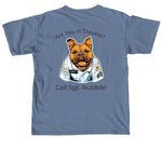Rubble Wear, a Blue Jean Comfort Colors Unisex Tee (back-view)