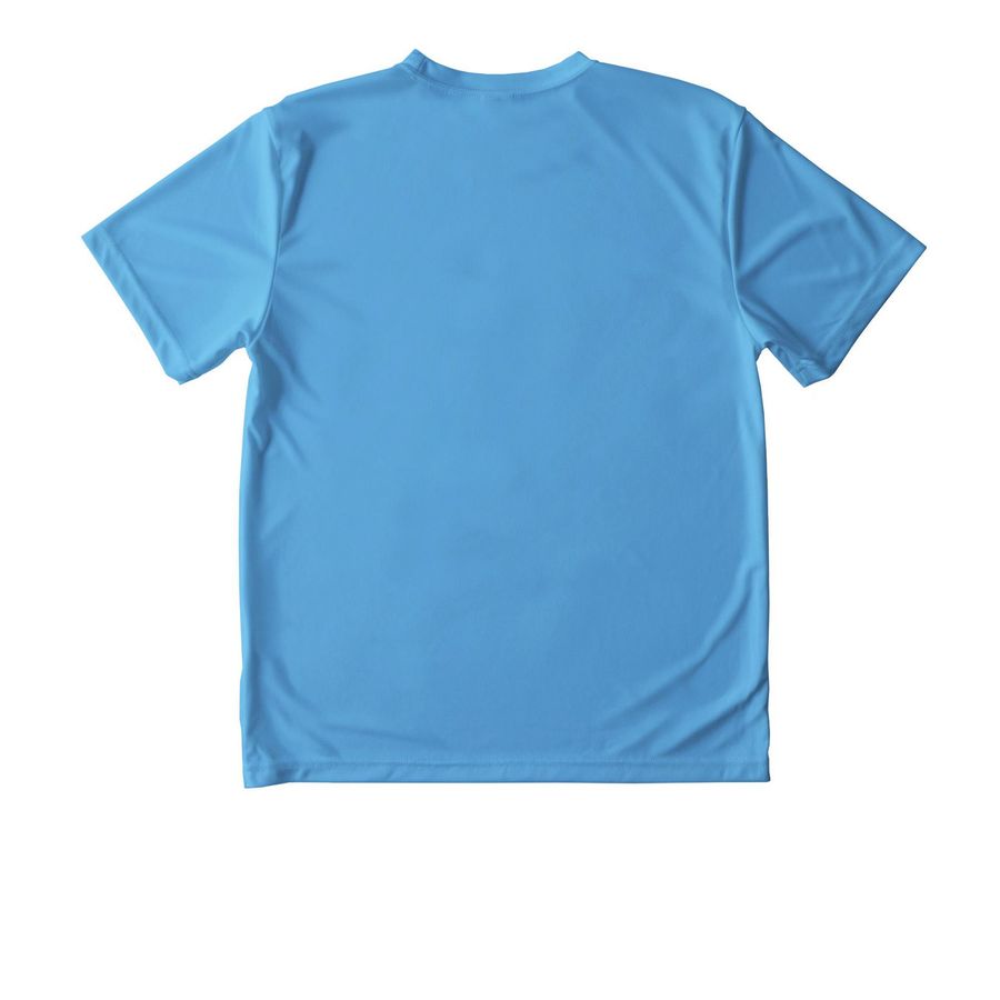 East Side ATL Performance, a Carolina Blue Youth Performance Tee (back-view)